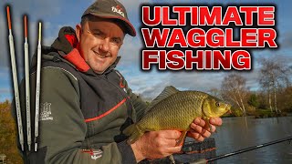 Amazing WAGGLER FISHING session  Tom Scholey [upl. by Budde]