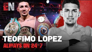 Always on 247 BOXING CHAMP TEOFIMO LOPEZ STAYS READY  ESNEWS BOXING [upl. by Esinnej]