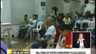 Malapitan leads Echeverri in Caloocan [upl. by Tulley809]