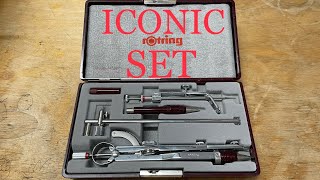 Review  Rotring Quickset Compass w Drop Bow Compass [upl. by Tennies]