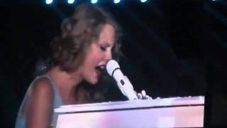 Taylor Swift Back to December This Is For The Boy From Michigan Staples Center 82911 [upl. by Saiff]