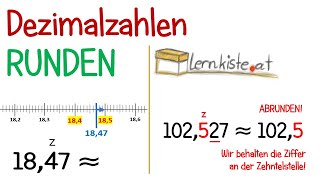 Dezimalzahlen runden [upl. by Richers]