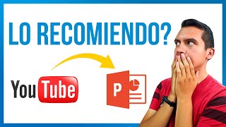 ✅ Cómo meter un VIDEO de YouTube a PowerPoint📽️ La MEJOR forma 🎬 [upl. by Nylyaj]