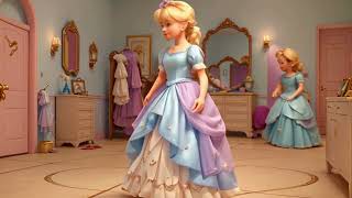 Cinderella story for kids  Cinderella cartoon [upl. by Enohpesrep648]