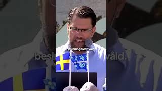 Det är de kriminella som ska känna rädsla – inte vanliga medborgare – Jimmie Åkesson [upl. by Ahter]