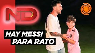 ¡Thiago Messi debutó en la Sub 12 del Inter Miami [upl. by Epilif66]