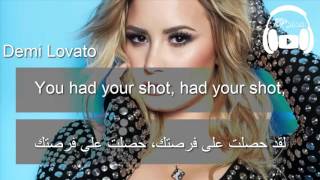 Really Dont Care  Demi Lovato مترجمة عربى [upl. by Hardej]