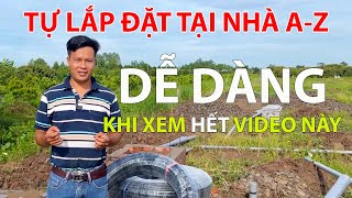 AI CŨNG CÓ THỂ DỄ DÀNG LẮP ĐẶT HỆ THỐNG TƯỚI TỰ ĐỘNG TẠI NHÀ  VNPLANT [upl. by Nerw]