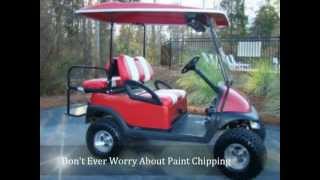 Custom Golf Cart Body  Electric Club Car Precedent Golf Car [upl. by Siver]