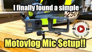 Motovlog Helmet Setup  GoPro Hero 8 Black  Media Mod  Simple Helmet Mic Setup [upl. by Aldwin983]