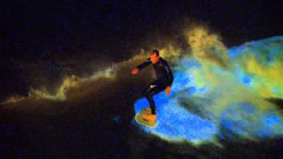 Surfing the Red Tide in San Diego  Bioluminescence [upl. by Sallyann763]