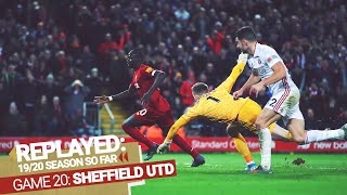 REPLAYED Liverpool 20 Sheffield United  Salah amp Mane start 2020 with a win [upl. by Frasquito]