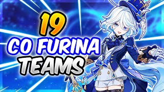 BEST F2P FURINA TEAMS  Guide amp Showcase  Genshin Impact 42 [upl. by Htabazile]