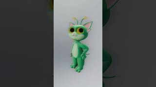 turutu tutu tututu 3d animation [upl. by Westerfield422]