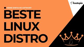 BESTE LINUX DISTRO  gibt es sie [upl. by Nikolia500]