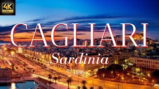 Cagliari Sardegna Cerdeña Sardinia 4k Sardinia Beaches Sardegna Italia Drone amp Aerial Views [upl. by Sauls]