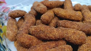 Croquete feito com sobras de churrasco [upl. by Notyalc]