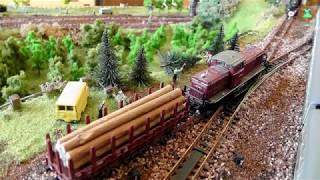 Modellbahn Anlage Spur N  1160  Gleisplan Aufbau und Gestaltung [upl. by Kym]