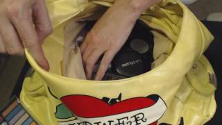 ASMR  Rummaging Through Makeup In Large Purse  No Talking [upl. by Sunday]