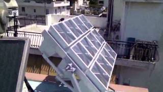 Lighthouse Multipyramid Fresnel Solar Collector Multipyramid with Sun Tracking [upl. by Deuno847]