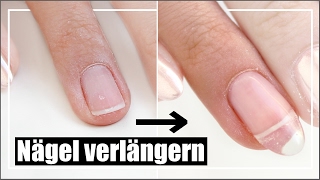 NÄGEL leicht selber VERLÄNGERN ⁞ Semilac Hardi Tutorial Nail Extension at Home English Subs [upl. by Evreh]