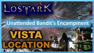 Unattended Bandits Encampment Vista Location  East Luterra  Lost Ark [upl. by Ilehs]