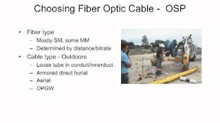 FOA Lecture 11 Fiber Optic Network Design Part 3 [upl. by Randy575]