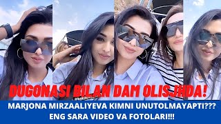 MARJONA MIRZAALIYEVA KIMNI UNUTOLMAYAPTI ENG SONGI VIDEO VA RASMLAR INSTAGRAM OLAMIDA [upl. by Nwahsan]