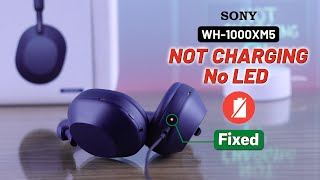 Sony WH1000XM5 Headphones Not Charging  How to Fix [upl. by Voe]