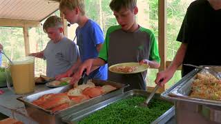 Camp Homewood Woodsman Camp Highlights 2024 [upl. by Repotsirhc519]