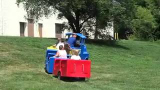 Trackless Train Rental  AampS PlayZone Party Event Rental Dayton Cincinnati Columbus [upl. by Nessaj398]