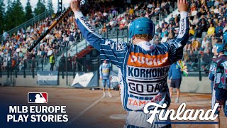 PESÄPALLO FINLAND’S ANSWER TO BASEBALL  MLB EUROPE PLAY STORIES [upl. by Assila]