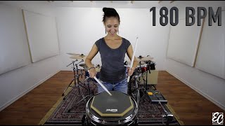 Emmanuelle Caplette Leçon de Batterie Gratuite  Paradiddle Builder [upl. by Roi371]