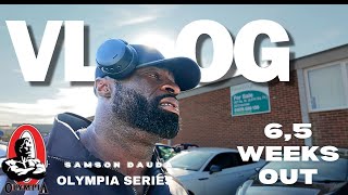 Mr Olympia 2024 series  Vlog 65 weeks out  Samson Dauda [upl. by Lenno]