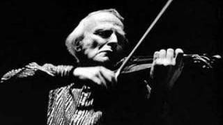 Menuhin plays Bach Violin Concerto in A minor  Part 13 [upl. by Vastah]