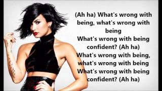 Demi Lovato  Confident Lyrics with audio [upl. by Hauge]