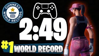 Mongraal Edit Course Console World Record  249 [upl. by Carolin]