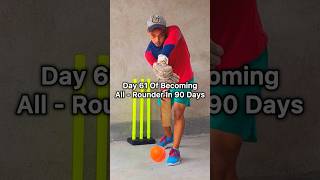 Day 61 Of Becoming All Rounder In 90 Days 🏏❤️ cricketvlog minivlog 90dayschallenge allrounder [upl. by Adirf]