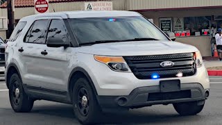 LASD SEB Ford Explorer Responding [upl. by Ybbil]