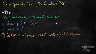 PIF  PRINCÍPIO DA INDUÇÃO FINITA  Indução Matemática  Matemática Rio [upl. by Eiliab]