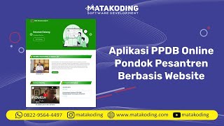 Source Code Aplikasi PPDB codeigniter3 [upl. by Asp17]