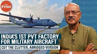 TataAirbus C295 factory inauguratedWhy Indias 1st pvt military aircraft plant is a gamechanger [upl. by Elboa]