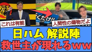 【人間性◎】日ハム解説陣、救世主が現れるｗｗｗ [upl. by Beale]