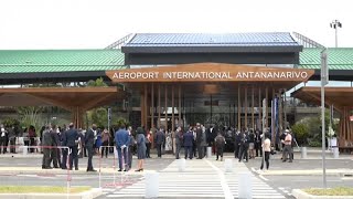 Madagascar  inauguration du nouvel aéroport [upl. by Alton]