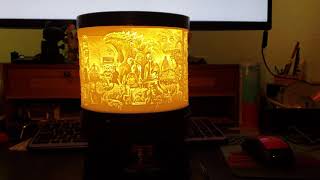 Horror Lithophane Lamp [upl. by Fotzsyzrk302]