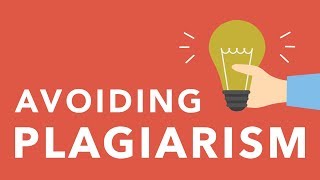 Avoiding Plagiarism [upl. by Cutcheon]