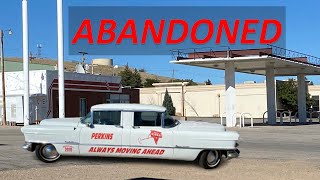 ABANDONED GAS STATIONS amp Retro Cadillac Rawlins Wyoming [upl. by Jarrett]