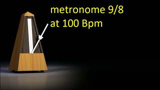 Metronome 98 at 100 Bpm [upl. by Atsahs380]