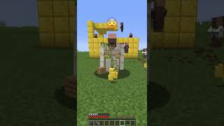 Project Building by Hiring Villagers vs Emoji Mistake Reaction meme shorts minecraft [upl. by Nylatsirhc212]