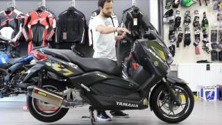 Yamaha Xmax 250 Abs 2015 Akrapovic Egzoz  MOTODIUM [upl. by Leo]